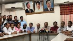 বিএনপি অফিসে মির্জা ফখরুল