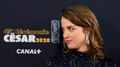 Actress Adèle Haenel arrives at the Cesar Film Awards 2020
