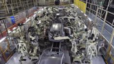 A car production line