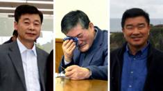 Left to right: Kim Hak-song, Kim Dong-chul, Tony Kim