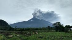 Volcán de Fuego, Guatemala.