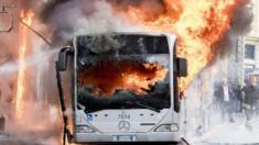 bus fire