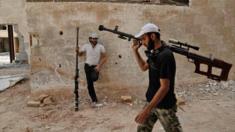 Rebel fighters in Eastern Ghouta (20/07/17)