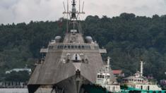 Tàu chiến USS Montgomery của Hoa Kỳ tại đảo Mindanao trong một lần thăm Philippines cuối tháng 6/2019