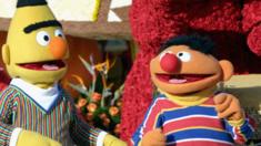 Bert, left, and Ernie, right