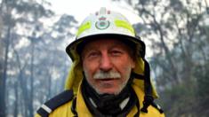 NSW rural fire service firefighter