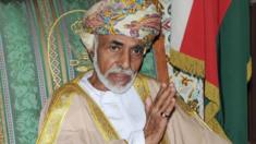 Sultan Qaboos during a cabinet meeting on 1 November 2015