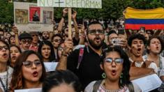 Protesta en Medellín