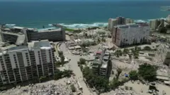 Aerial footage shows scale of quake damage in Venezuela's La Guaira State