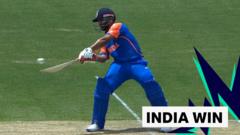 Pant secures India win with 'outrageous' six