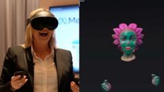 Выражение лица Зои повторяет аватар Меты.