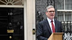 New Cabinet meets as Starmer government gets to work