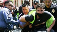 Protes menentang perang di Gaza meluas di kampus-kampus AS, ratusan pengunjuk rasa ditangkap