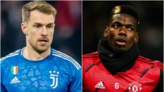Aaron Ramsey and Paul Pogba