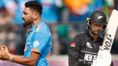 গ্রুপ স্টেজে ধরমশালায় ভারত নিউজিল্যান্ডকে হারিয়েছিল