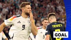 ‘What a finish!’ – Fullkrug scores for Germany