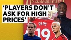 High transfer fees not the player’s fault – Pepe