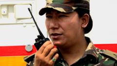 Nepal's female bomb disposal team
