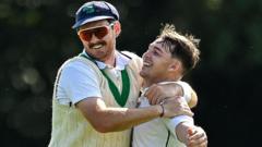 Ireland on top against Zimbabwe in historic Test