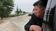 Thousands hit by N Korea floods as Kim calls ’emergency’