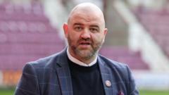 Sporting director Savage leaves Hearts
