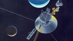 An illustration of Voyager 2