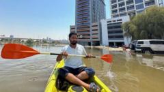 Qué causó la histórica tormenta que desató el caos en Dubái y generó severas inundaciones en la península arábiga