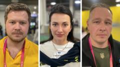 Three Ukrainian startup workers