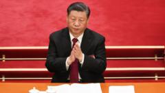 Xi Jinping Begins Historic Third Term As China S President Bbc News Xi Jinping Begins Historic Third Term As China S President Bbc News