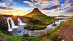 冰岛美景