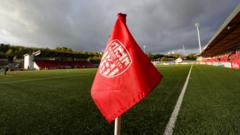 Derry City handed suspended partial stadium closure