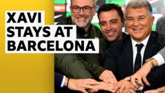 I continue at Barcelona with utmost happiness – Xavi
