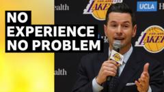 Redick targets Lakers title despite lack of NBA experience