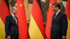 चीन र जर्मन नेताको भेट
