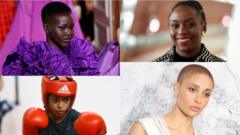 Adut Akech, Chimamanda Adichie, Ramla Ali and Adwoa Aboah