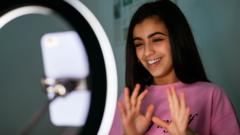 Arab legal age teenager dance movie selfie