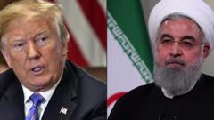 Rais Trump na Hassan Rouhani