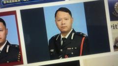 蔡展鹏去年7月获晋升至香港警务处高级助理处长，掌管当时刚成立的国家安全处。