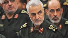 Qasem Soleimani at a military meeting