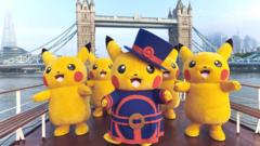 Pikachu in London