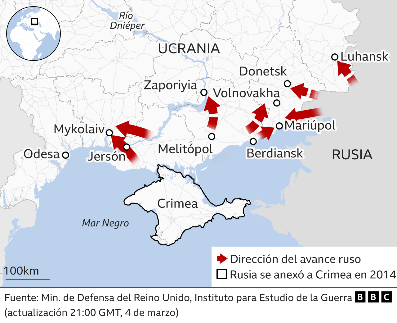 Rusia Invade Ucrania Por Qu Jers N Mari Pol Y Odesa Son Clave Para El Xito De La Invasi N