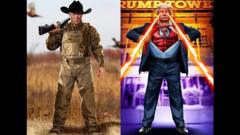 Два из доступных NFT Трампа.