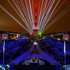 Photos spectaculaires de la cérémonie d'ouverture de Paris 2024