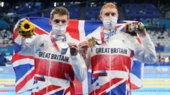 Getty Images Duncan Scott and Tom Dean