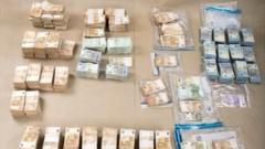 Cash seized by Belgian police