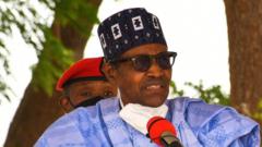 Nigerian President Muhammadu Buhari