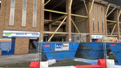 Work begins to upgrade Ipswich Town stadium