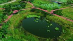 တီယန်ကျင်းက ကောင်ယွန် ပြည်သူ့ဥယျာဉ်မြေဟာ ရေစုပ်တဲ့မြို့ အတွေးအမြင်နဲ့ တည်ဆောက်ထားတာဖြစ်