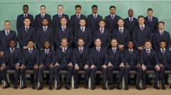 The England squad