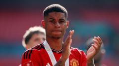 Rashford handed driving ban for speeding on motorway